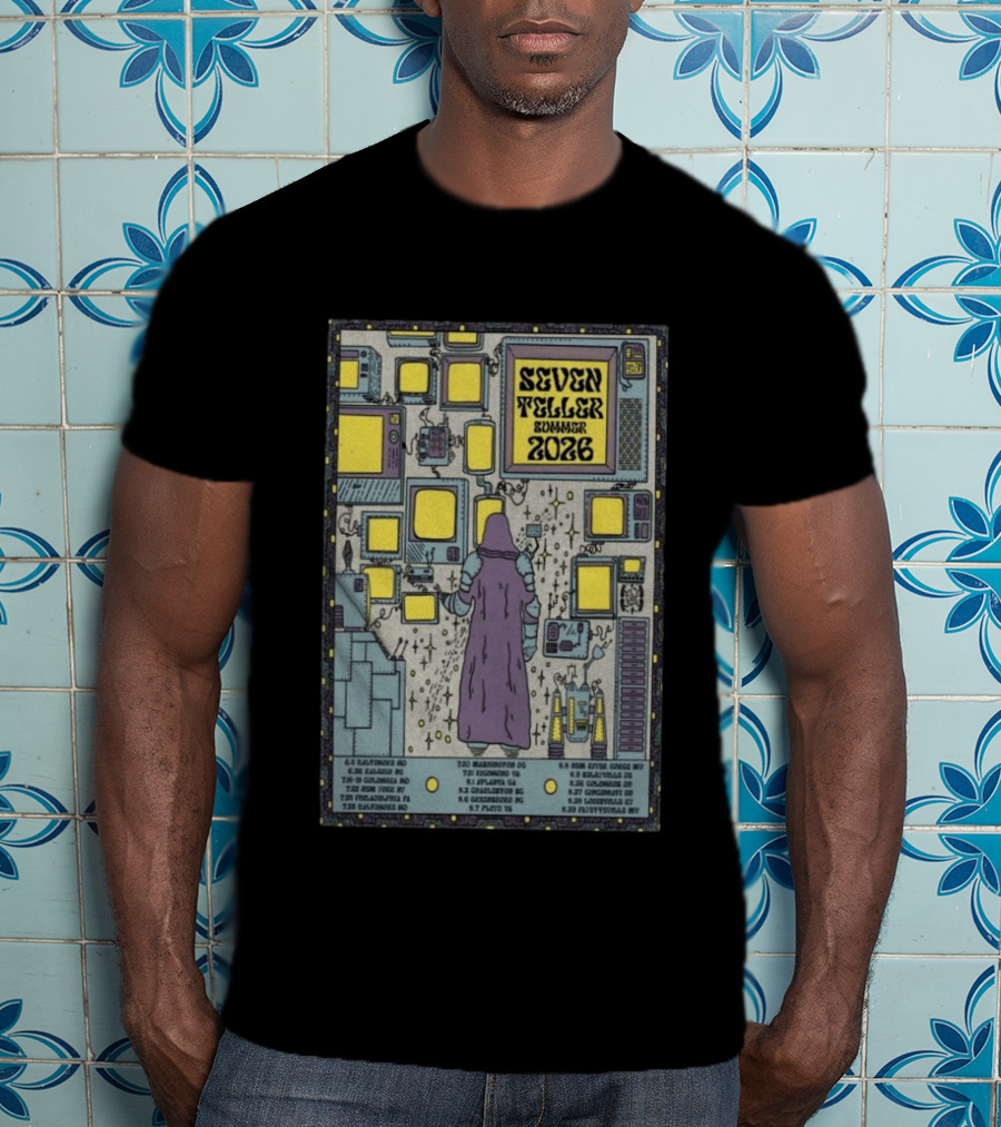Seven Teller Summer 2026 Baltimore MD Tour June 4 T-Shirt