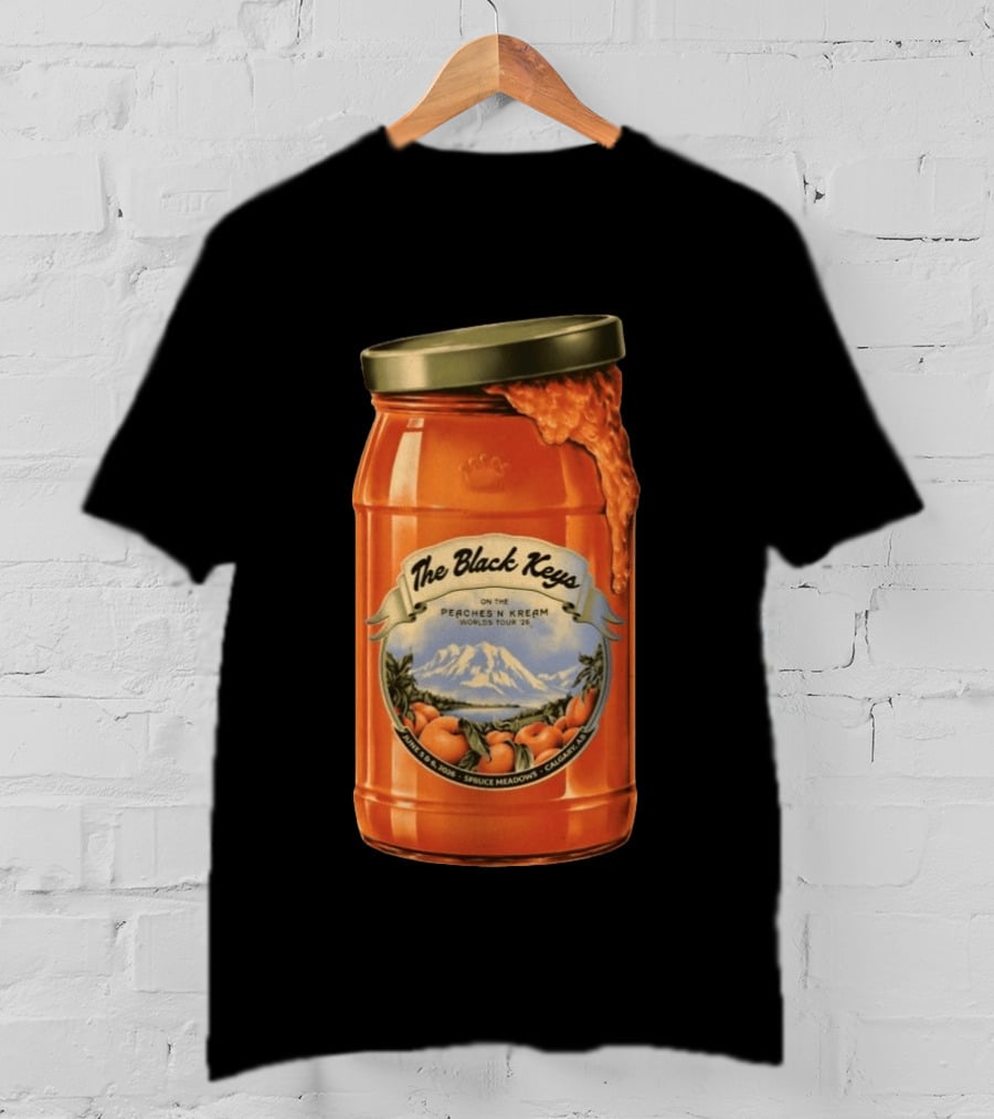 The Black Keys Peaches N Kream World Tour 2026 Spruce Meadows Calgary June 5 6 T-Shirt