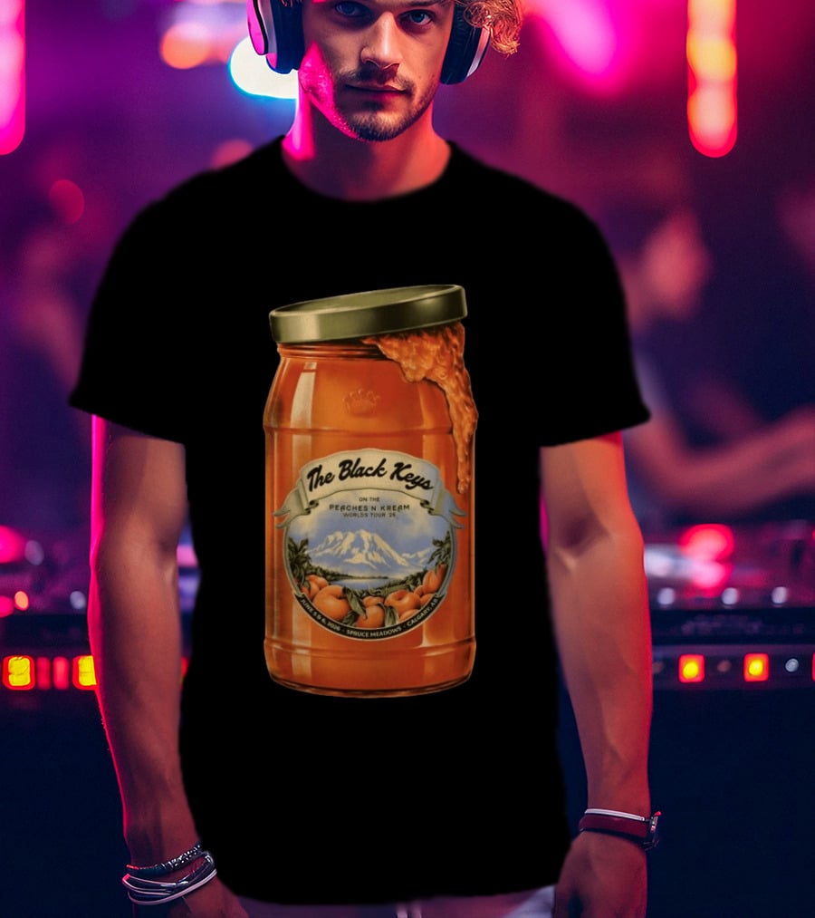 The Black Keys Peaches N Kream World Tour 2026 Spruce Meadows Calgary June 5 6 T-Shirt