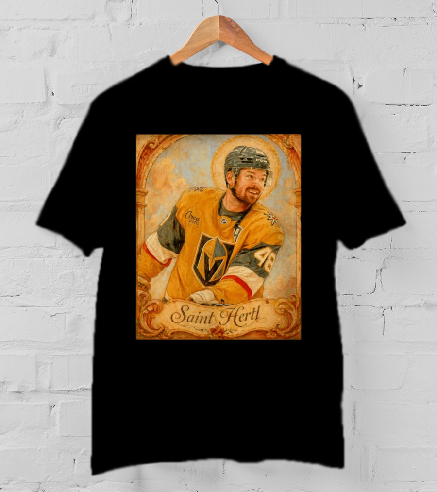 Tomas Hertl Vegas Golden Knights Saint Hertl NHL Circa Sports T-Shirt