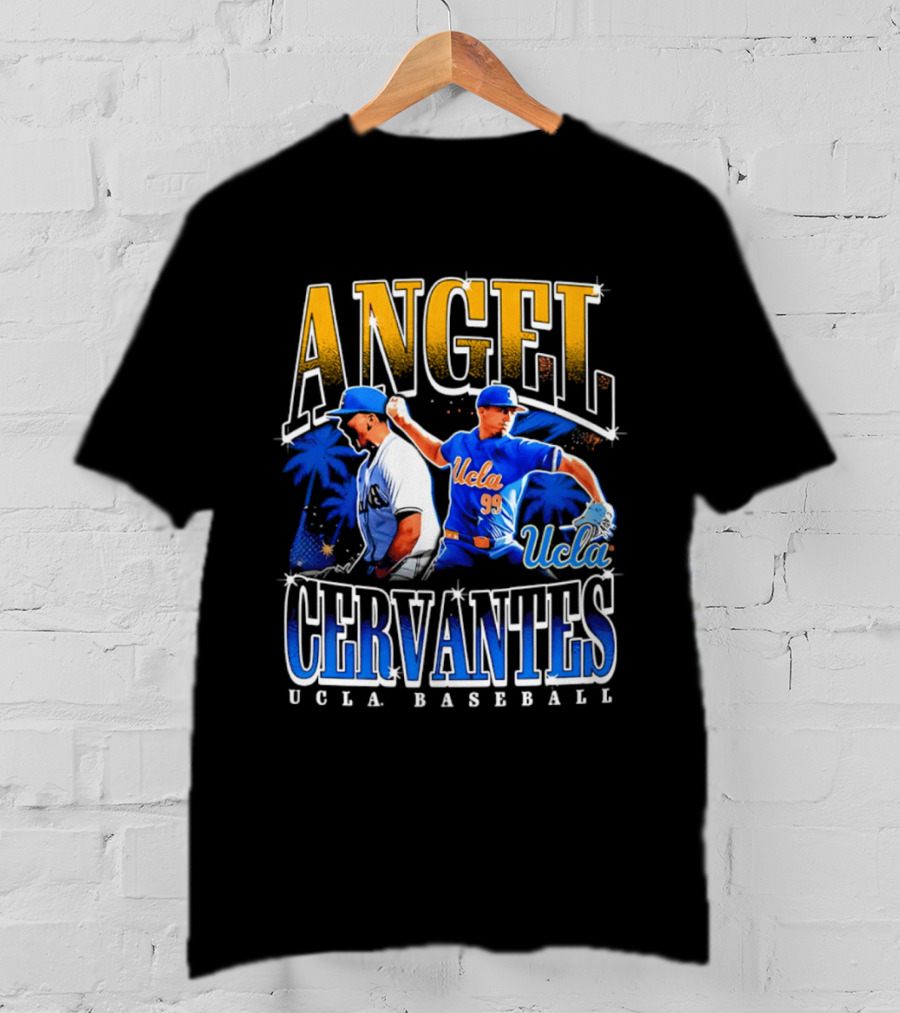 Ucla Baseball Angel Cervantes Player T-Shirt