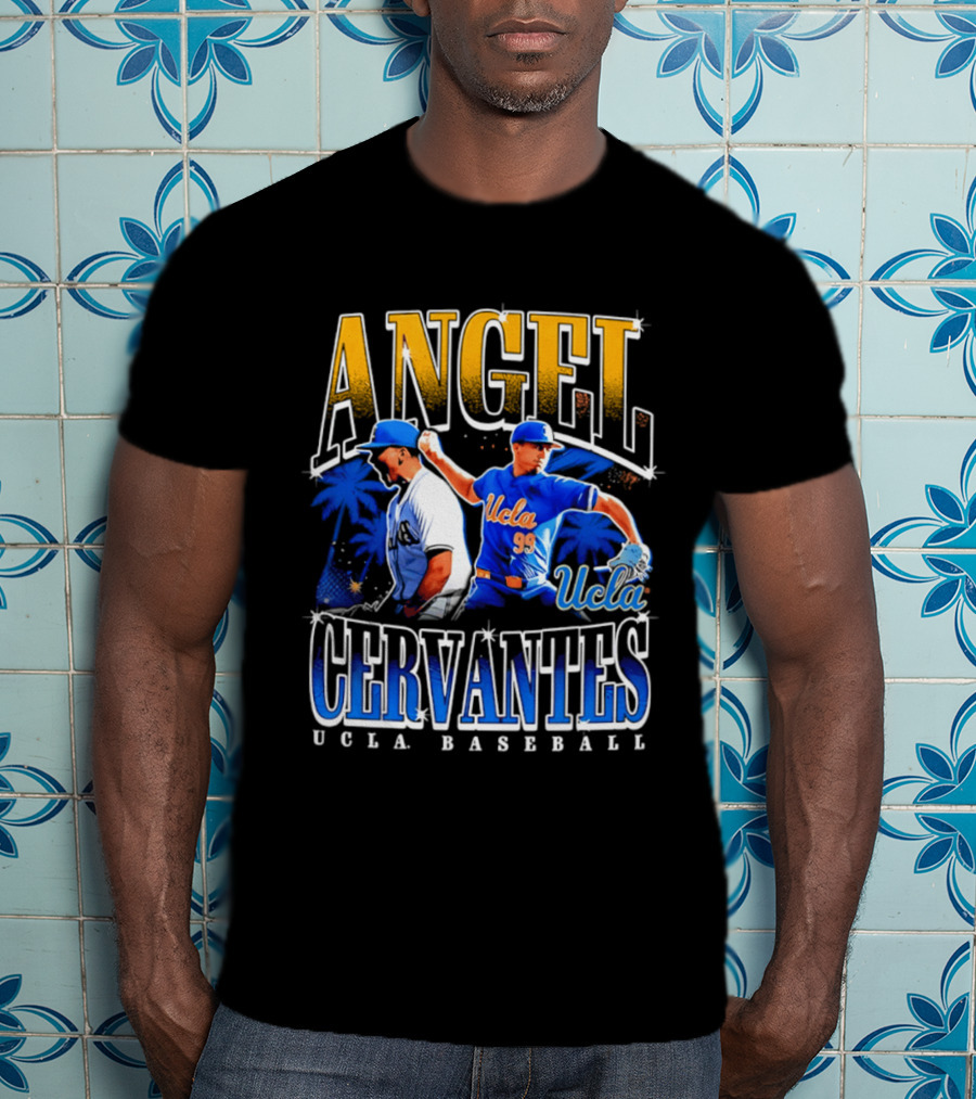 Ucla Baseball Angel Cervantes Player T-Shirt