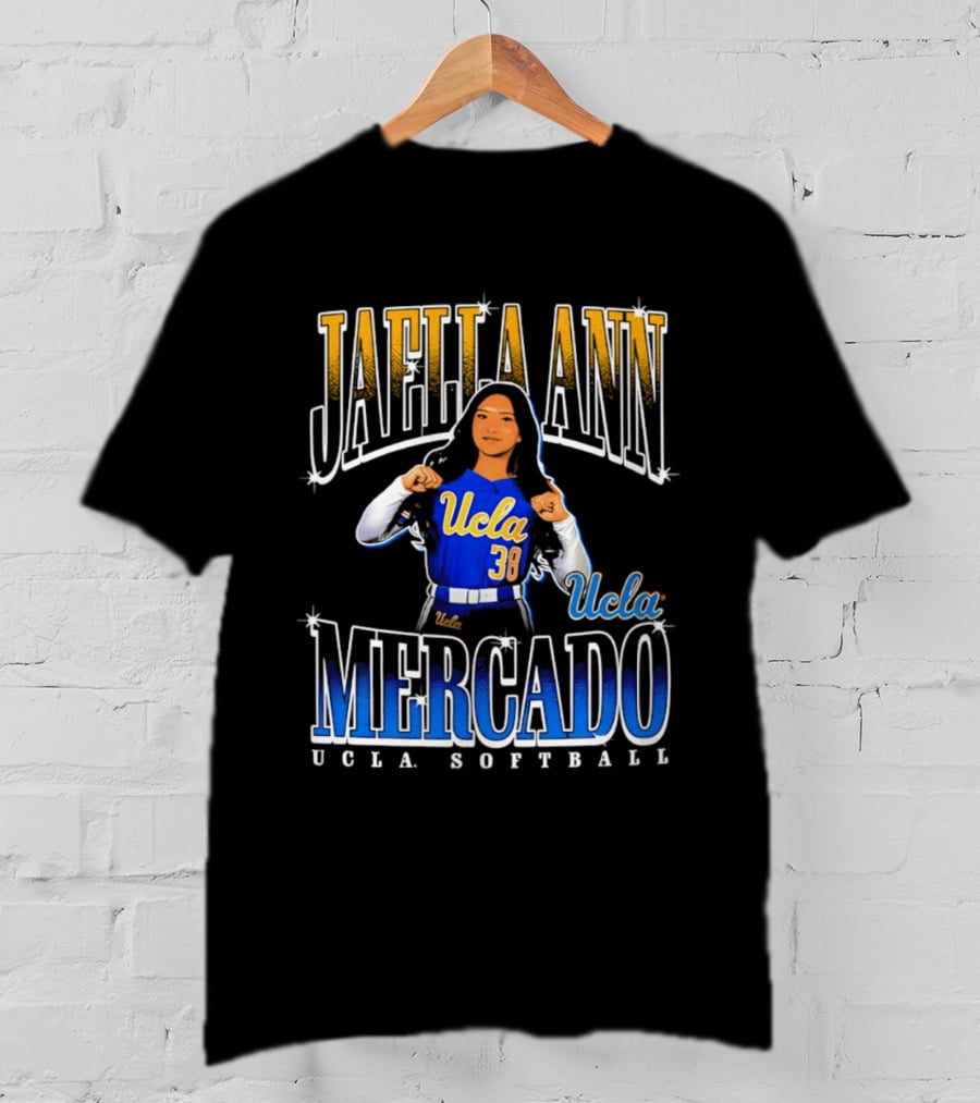 UCLA Softball Jaella Ann Mercado Number 38 T-Shirt