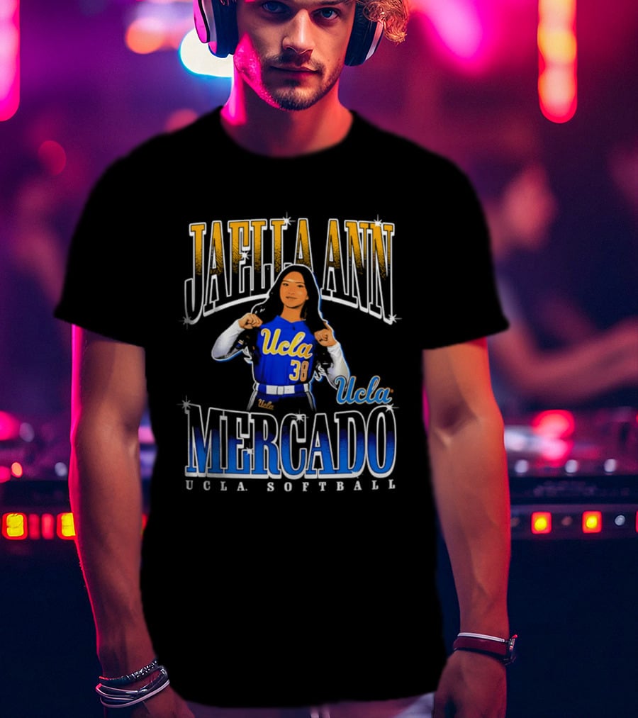 UCLA Softball Jaella Ann Mercado Number 38 T-Shirt