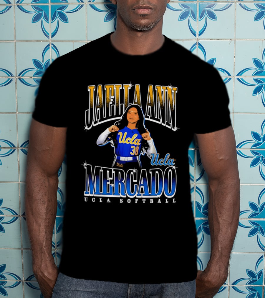 UCLA Softball Jaella Ann Mercado Number 38 T-Shirt