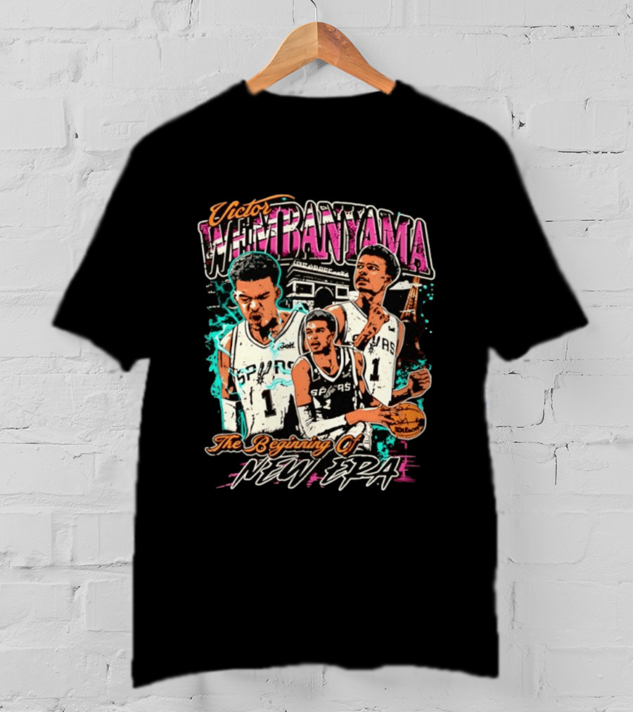 Victor Wembanyama San Antonio Spurs The Beginning Of New Era T-Shirt