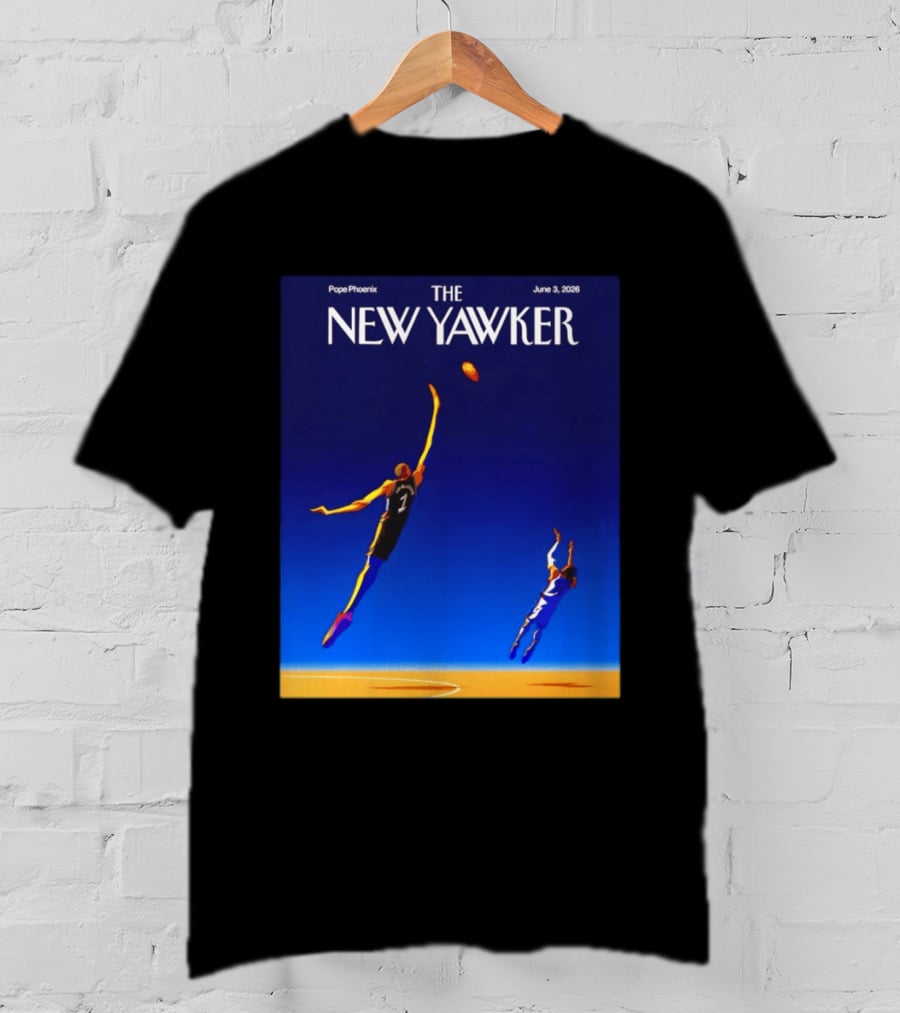 The New Yawker June 3 2026 Basketball Cover Pope Phoenix T-Shirt