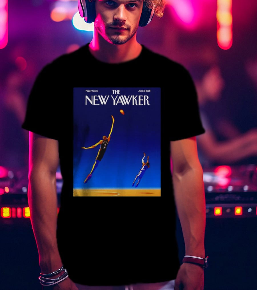 The New Yawker June 3 2026 Basketball Cover Pope Phoenix T-Shirt