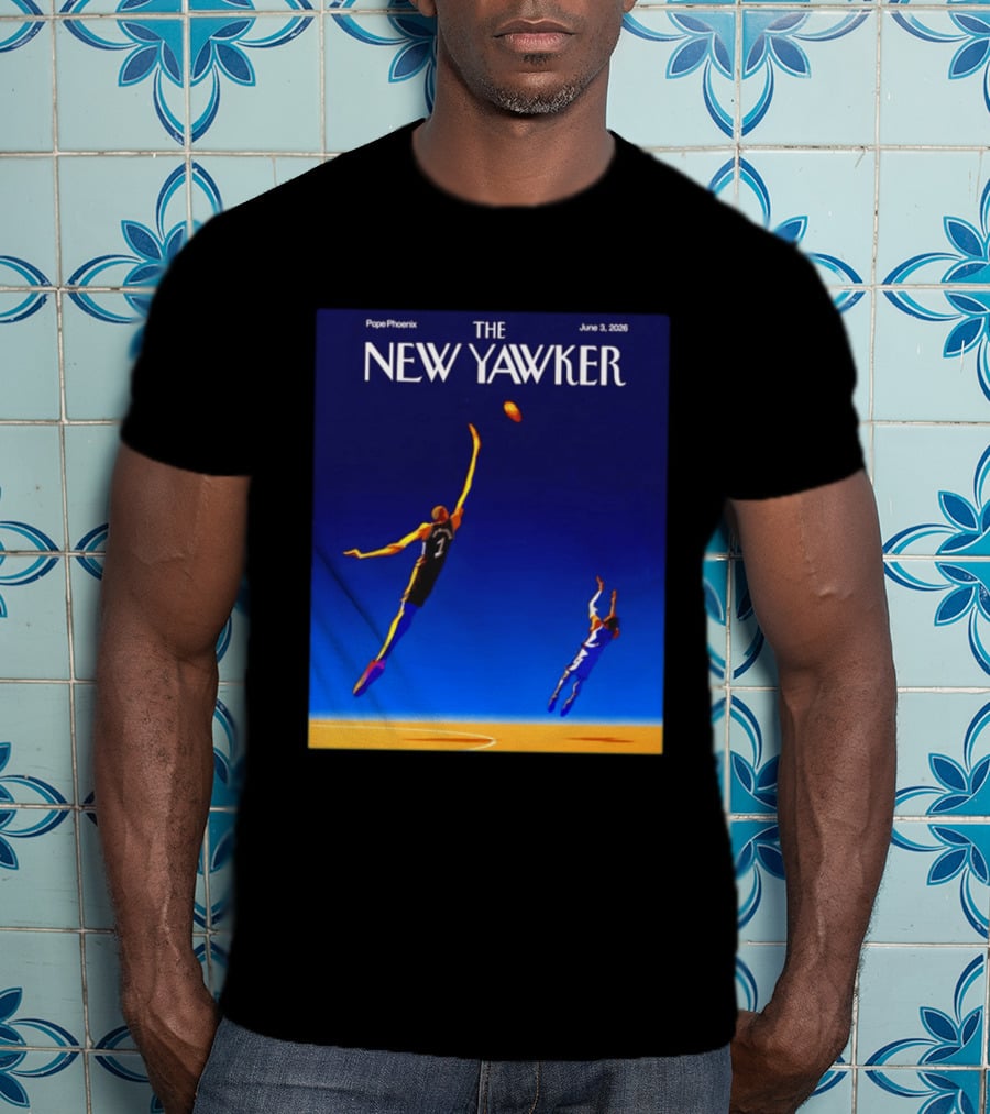 The New Yawker June 3 2026 Basketball Cover Pope Phoenix T-Shirt