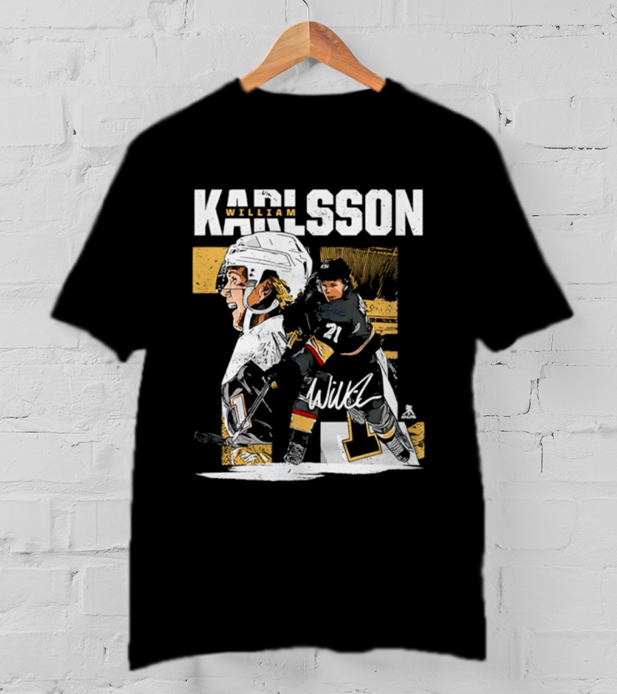 William Karlsson 71 Vegas Golden Knights NHL Player T-Shirt