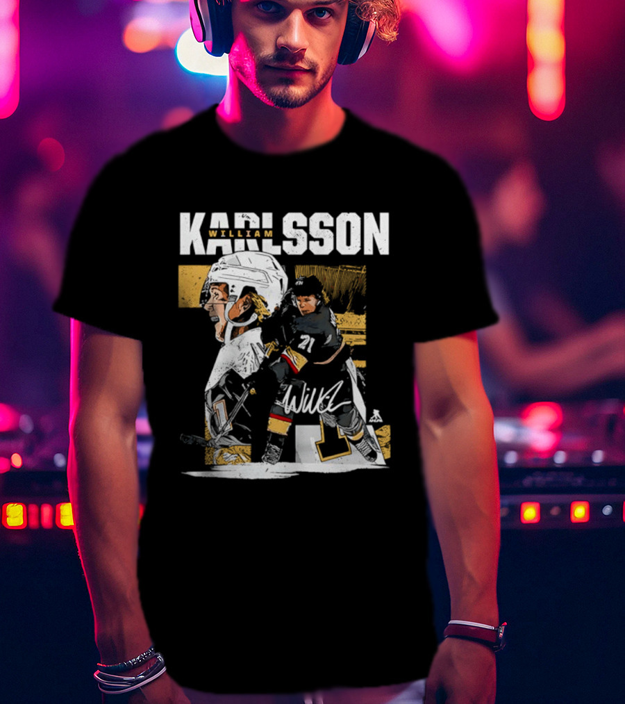William Karlsson 71 Vegas Golden Knights NHL Player T-Shirt