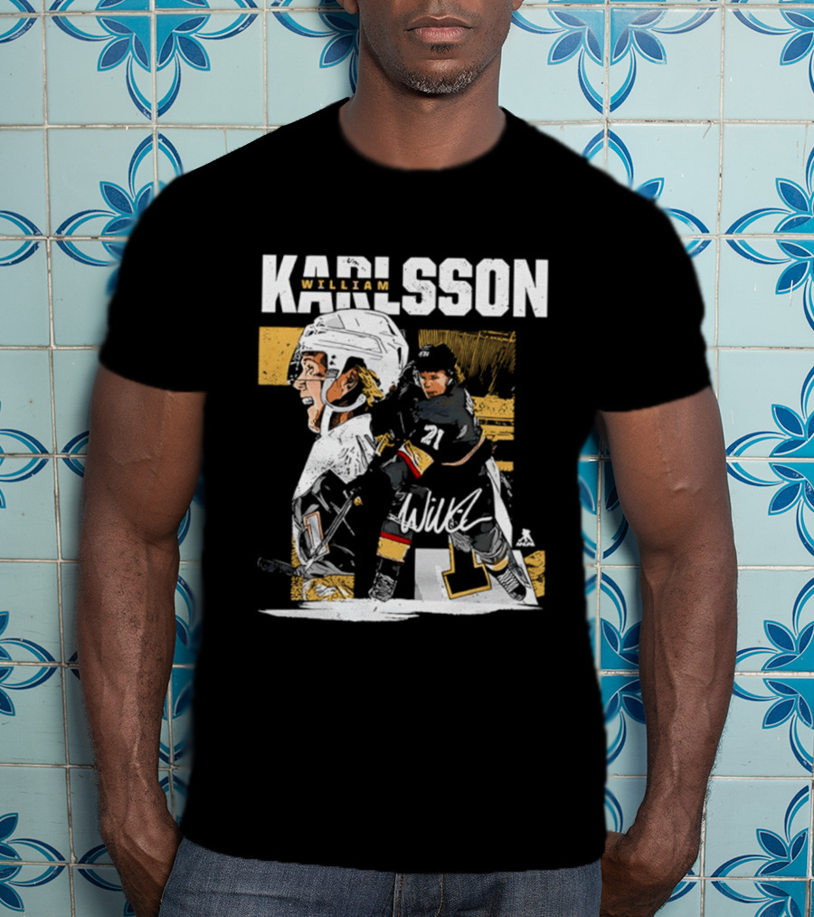 William Karlsson 71 Vegas Golden Knights NHL Player T-Shirt
