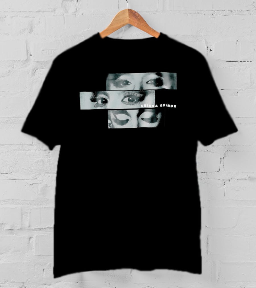 Ariana Grande Eyes Montage Pop Music T-Shirt