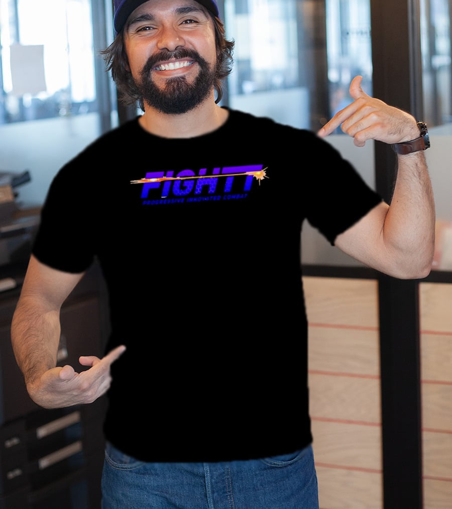 FIGHTT Progressive Innovated Combat Explosive Energy T-Shirt