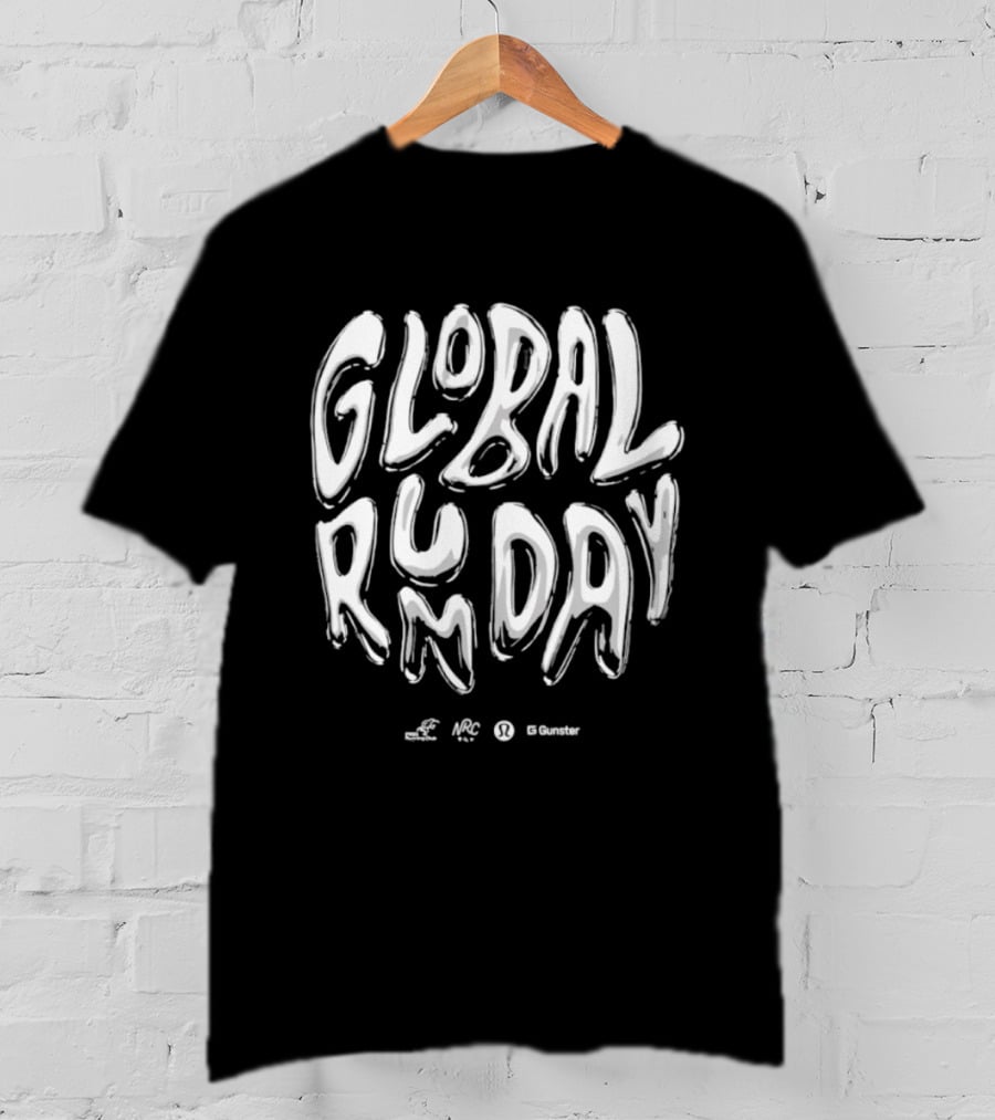 Global Run Day PRS Running Club Lululemon Gunster NRC T-Shirt