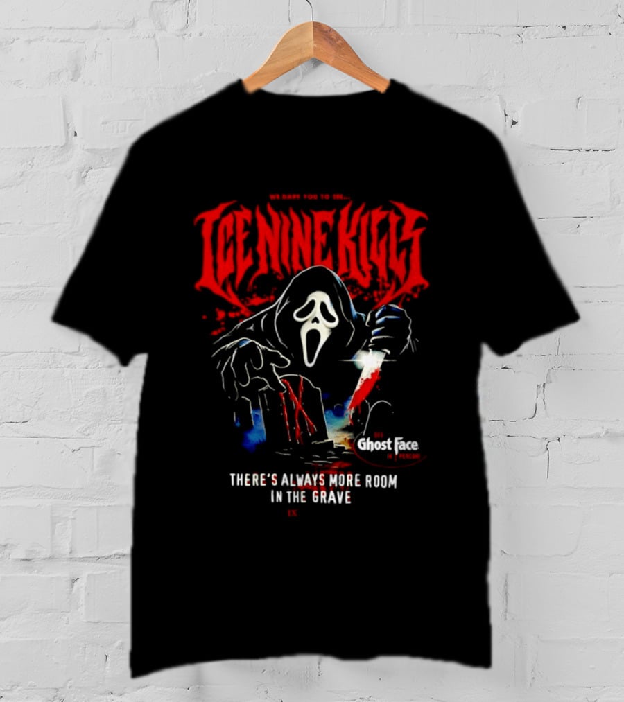 Ice Nine Kills Ghost Face There's Always More Room In The Grave T-Shirt