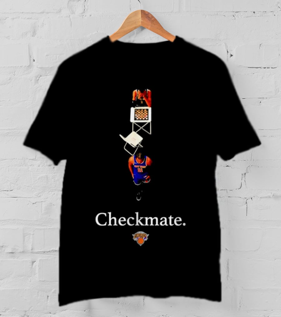 Checkmate Jalen Brunson New York Knicks T-Shirt