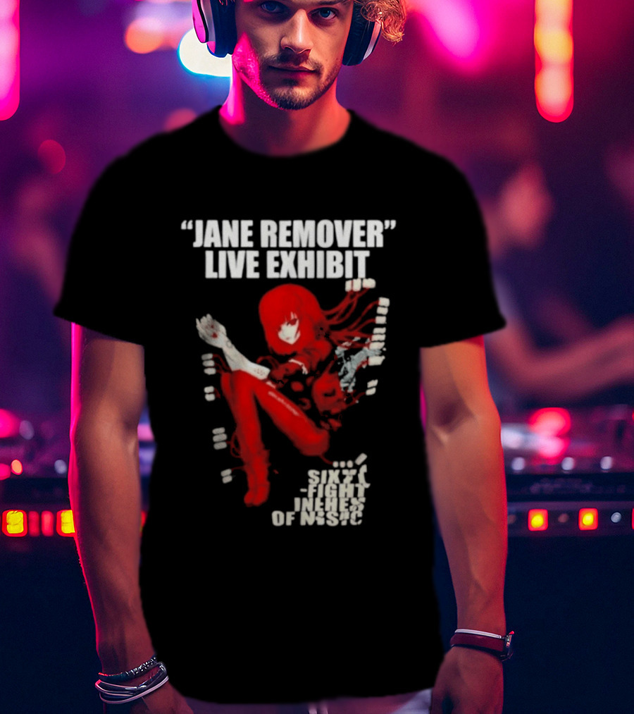 Jane Remover Live Exhibit Neon Genesis Sixty Fight Inches Of Music T-Shirt