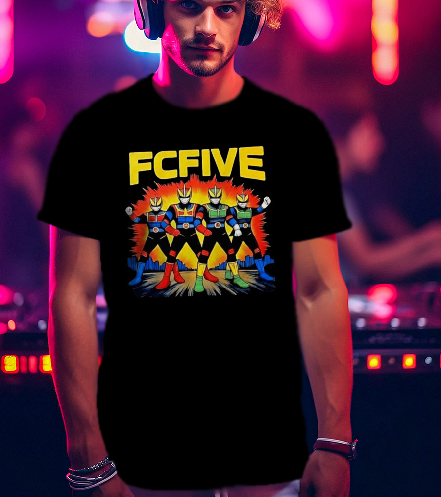 FCFIVE Kamen Rider Fourze Inspired Collaboration T-Shirt