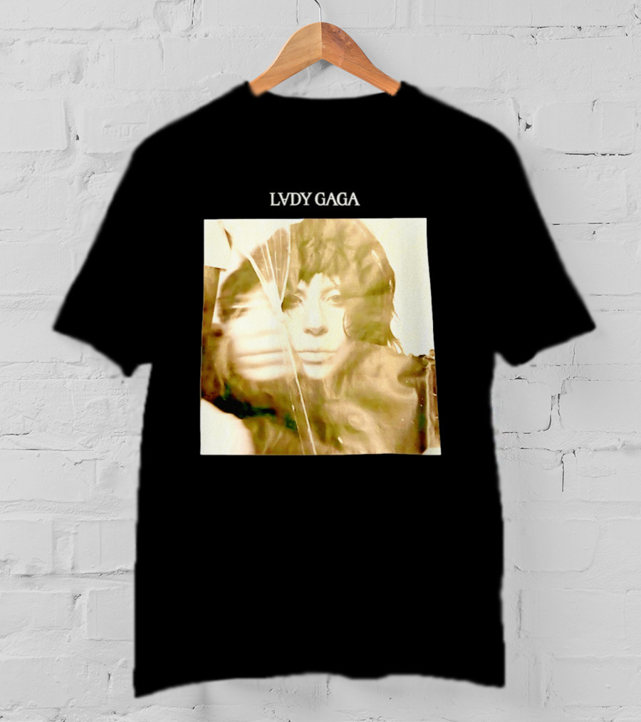 LADY GAGA LVDY Vintage Album Cover T-Shirt