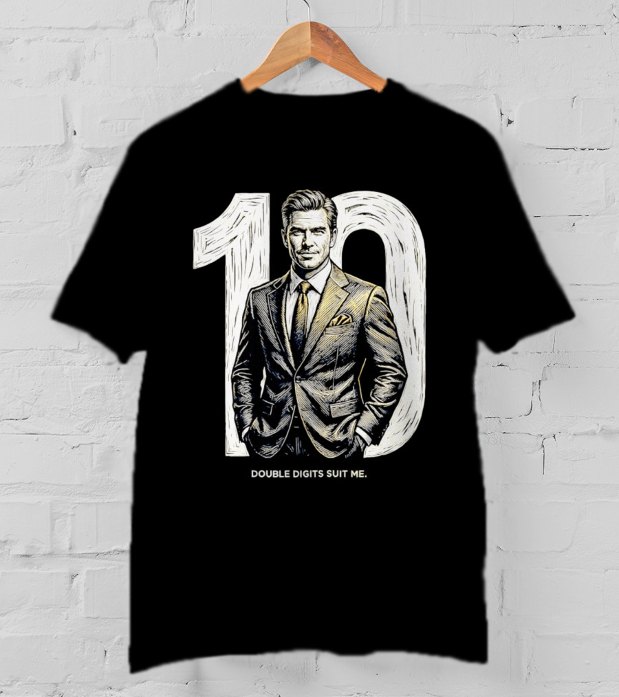 Pierce Brosnan 10 Double Digits Suit Me Timeless T-Shirt