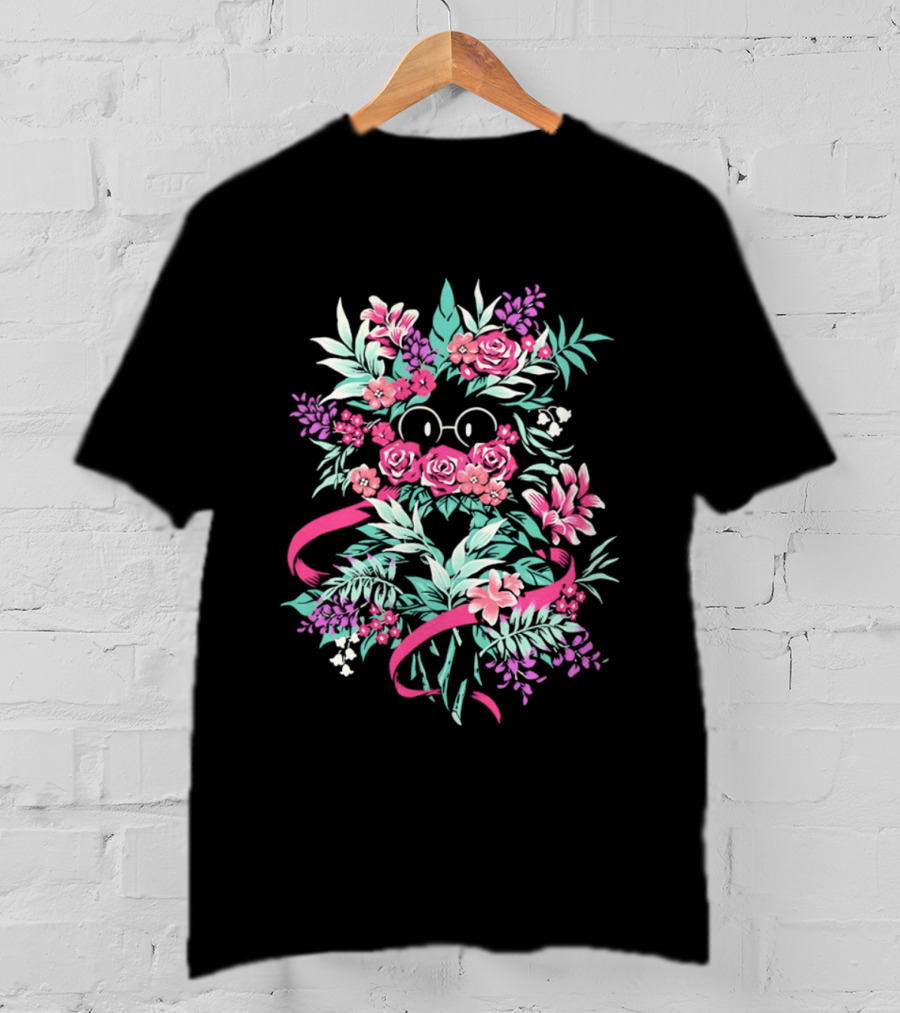 Ralsei Deltarune Floral Bouquet Undertale Indie Game Nature T-Shirt