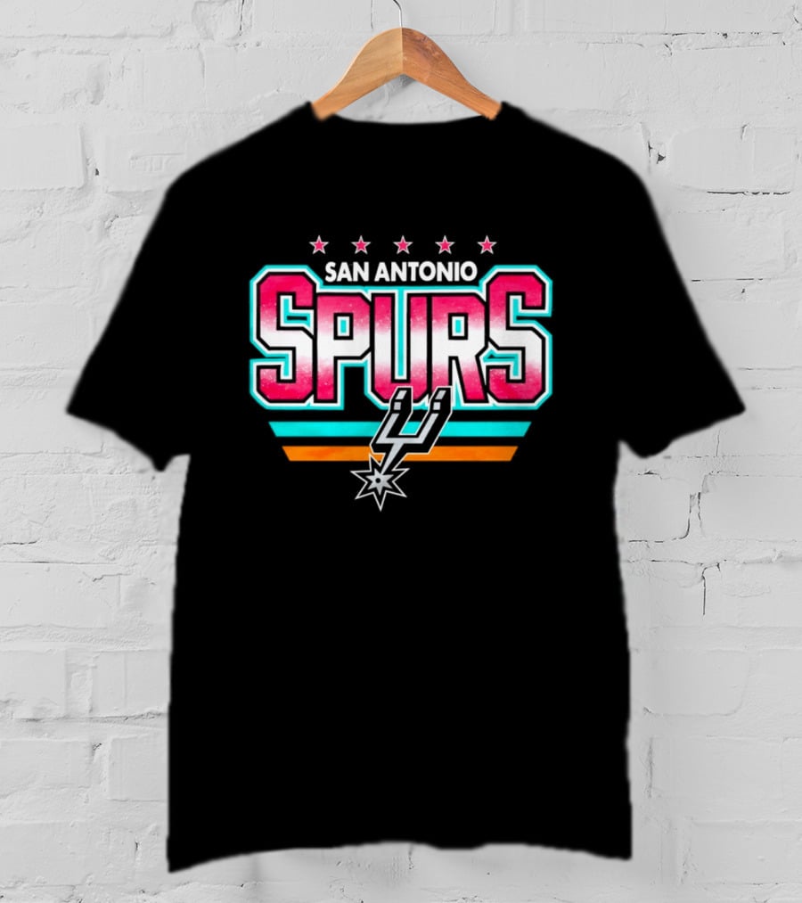 San Antonio Spurs NBA Basketball Team T-Shirt