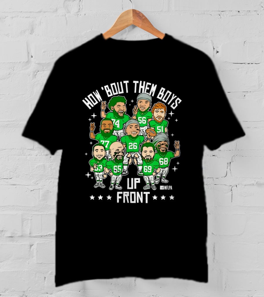 How 'Bout Them Boys 26 Up Front 74 56 51 77 65 69 68 T-Shirt