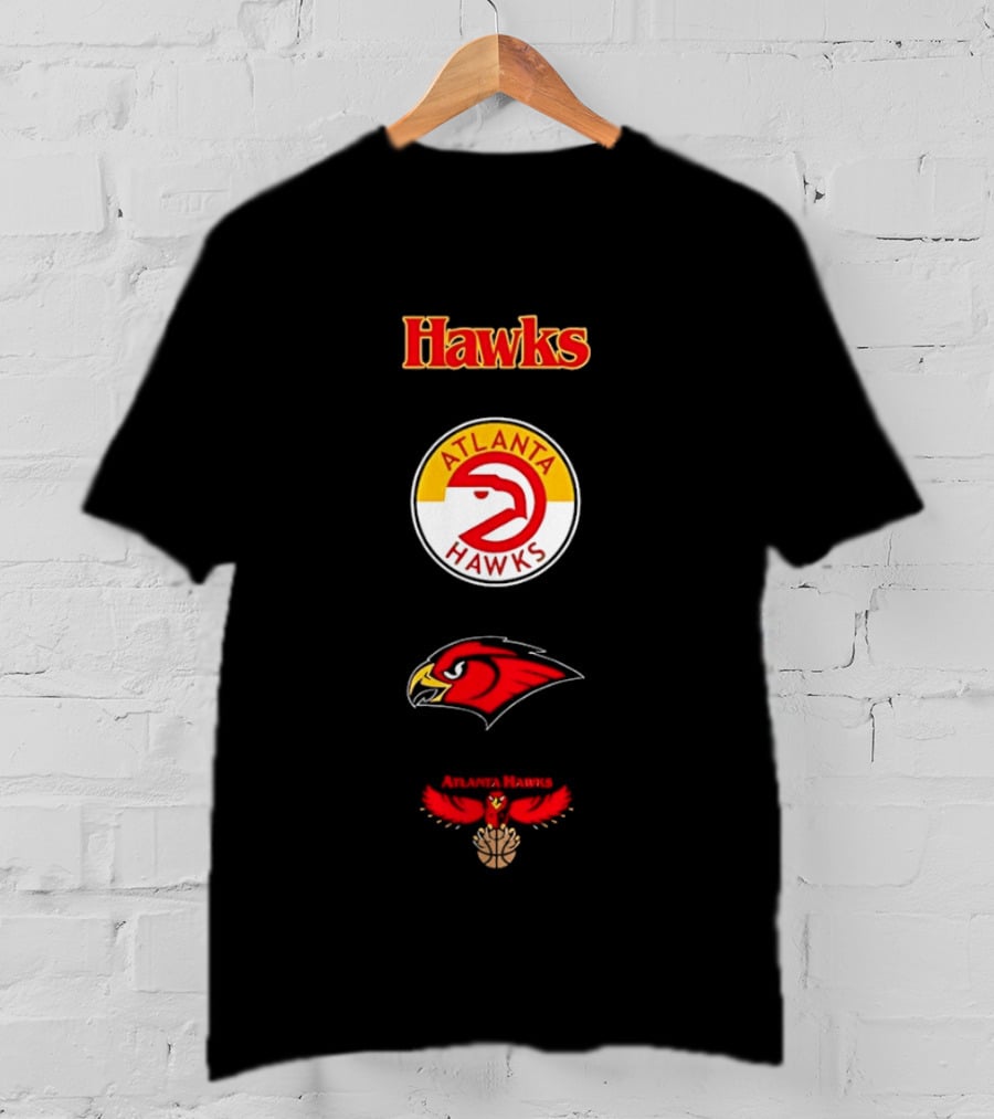 Mitchell & Ness Atlanta Hawks City Collection Vintage Logo Sports Fan Merchandise T-Shirt