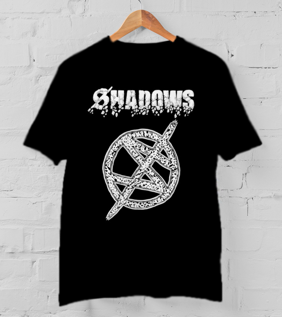 Shadows Anarchy Symbol Grunge T-Shirt