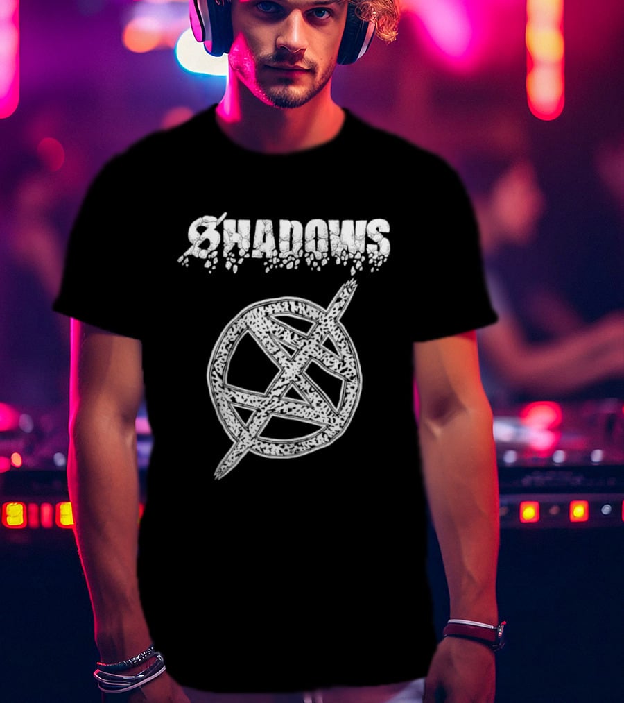 Shadows Anarchy Symbol Grunge T-Shirt