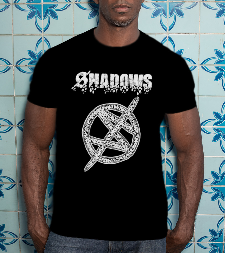 Shadows Anarchy Symbol Grunge T-Shirt