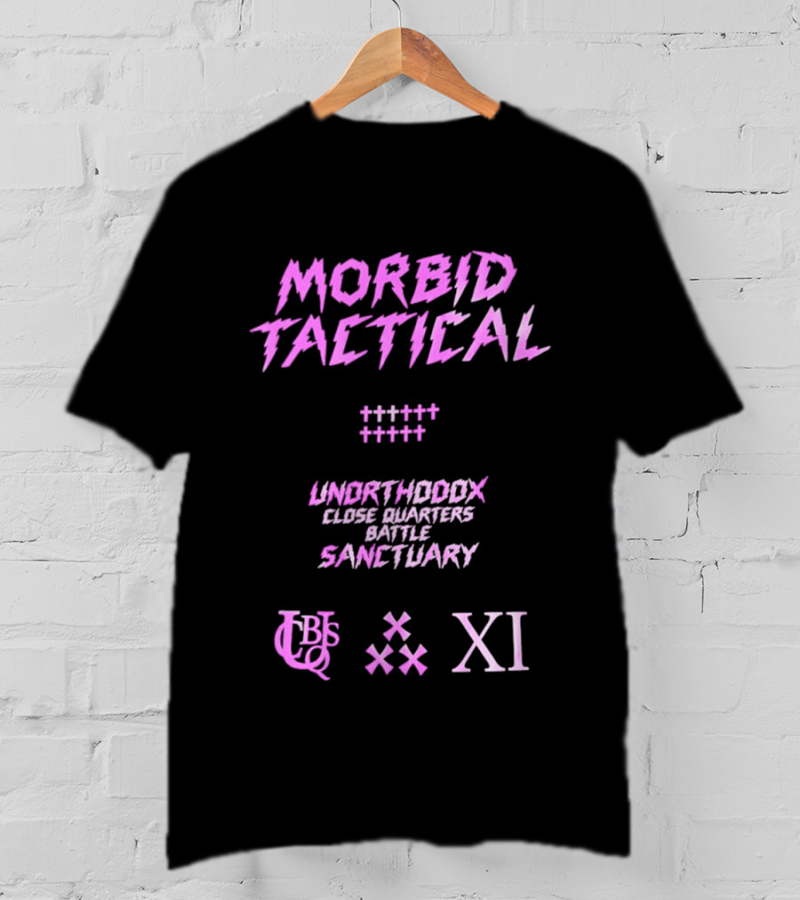 Morbid Tactical Unorthodox Close Quarters Battle Sanctuary UCBS XI T-Shirt