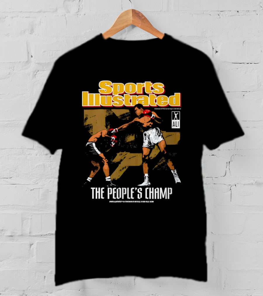 Sports Illustrated Muhammad Ali The People's Champ Boxing T-Shirt