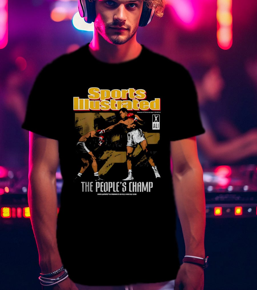 Sports Illustrated Muhammad Ali The People's Champ Boxing T-Shirt