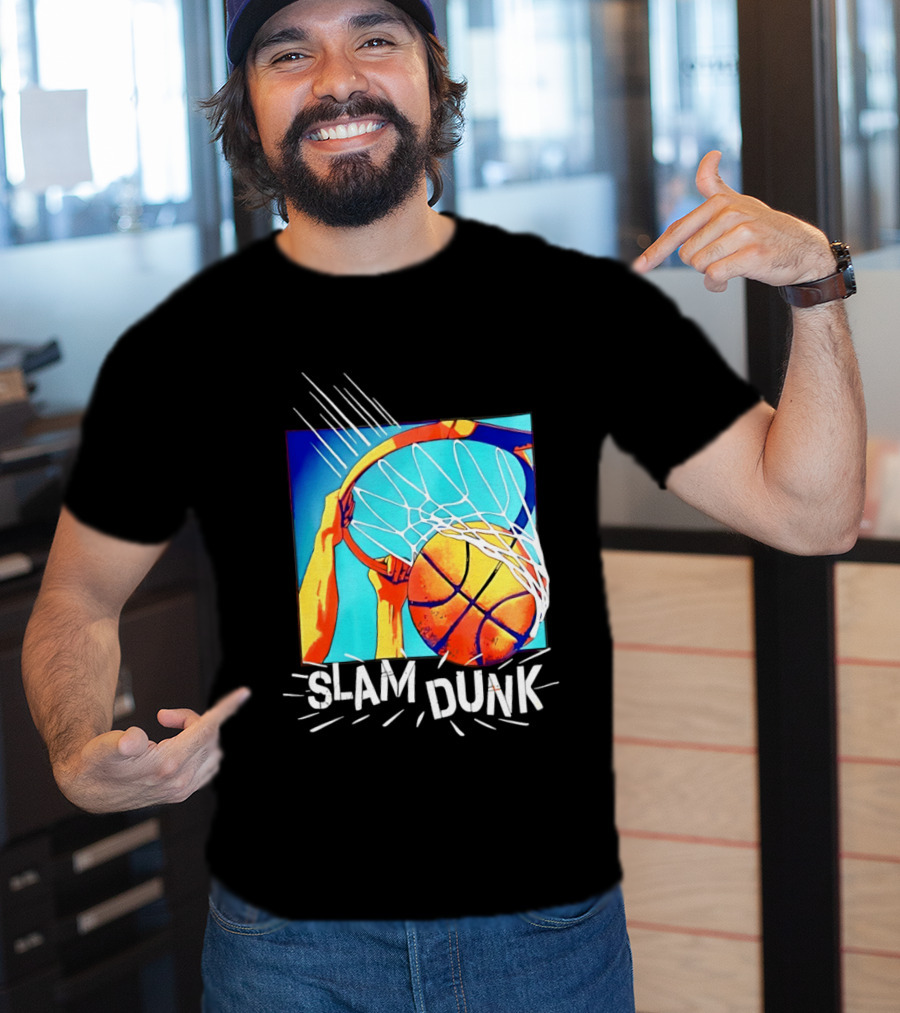 Slam Dunk Basketball Children's Place Hoop Action Kids T-Shirt