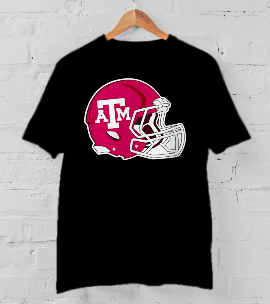 Texas A&M Aggies Football Helmet Fan Gear T-Shirt