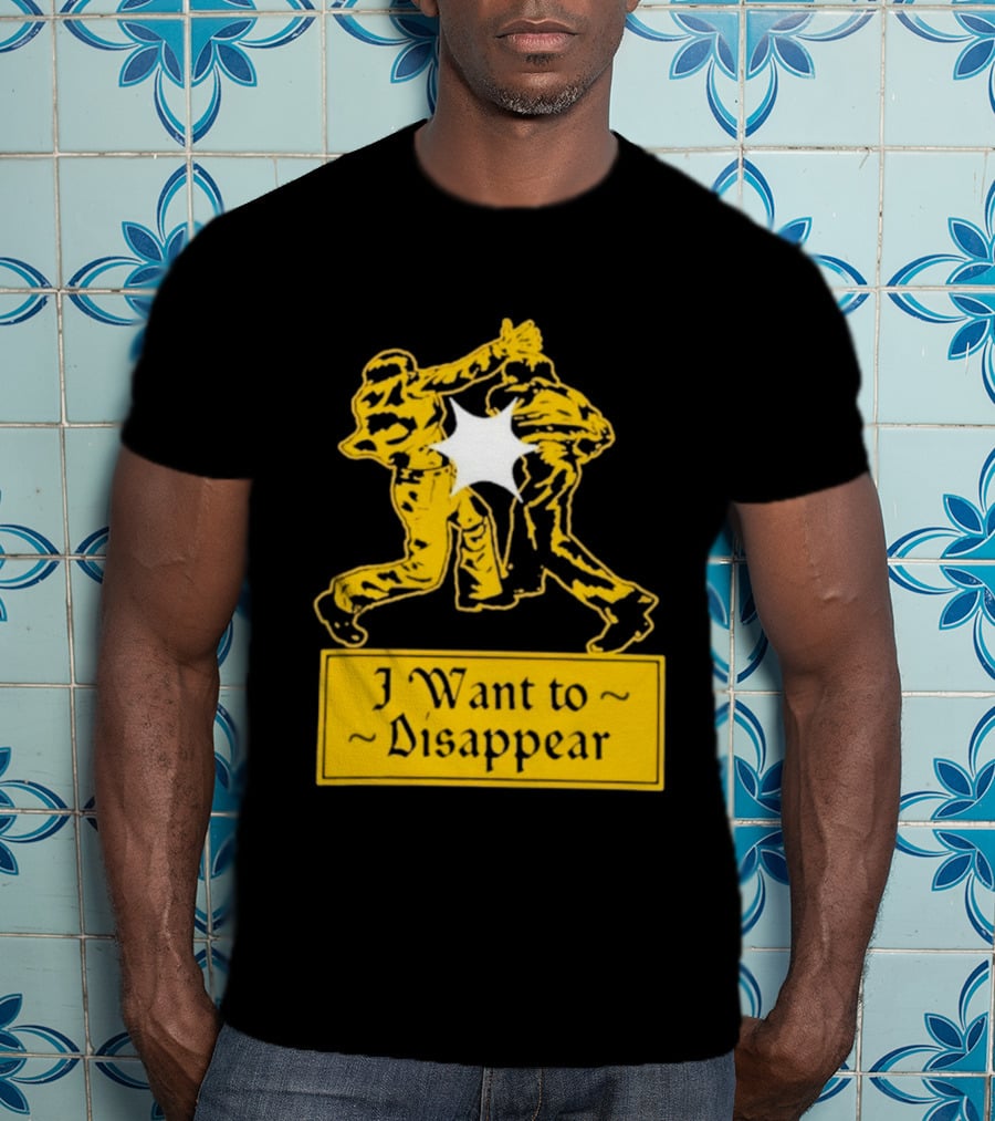 I Want To Disappear The Smiths Fighting Men Music Album T-Shirt