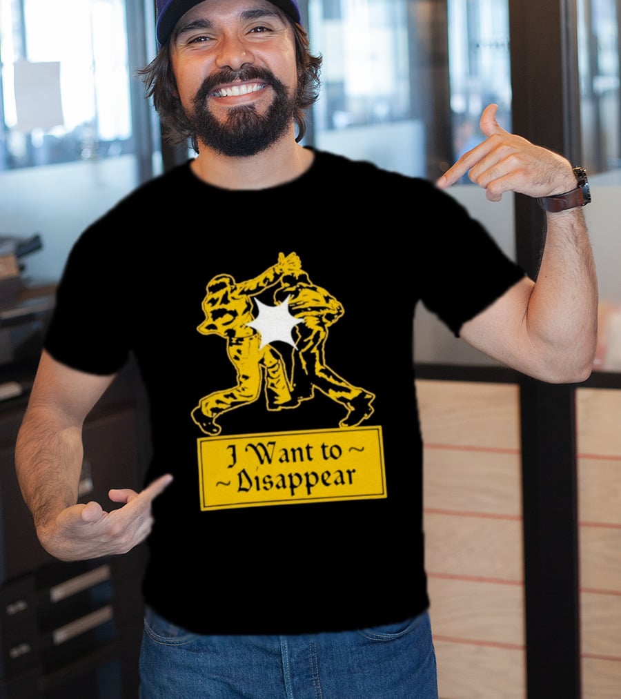 I Want To Disappear The Smiths Fighting Men Music Album T-Shirt