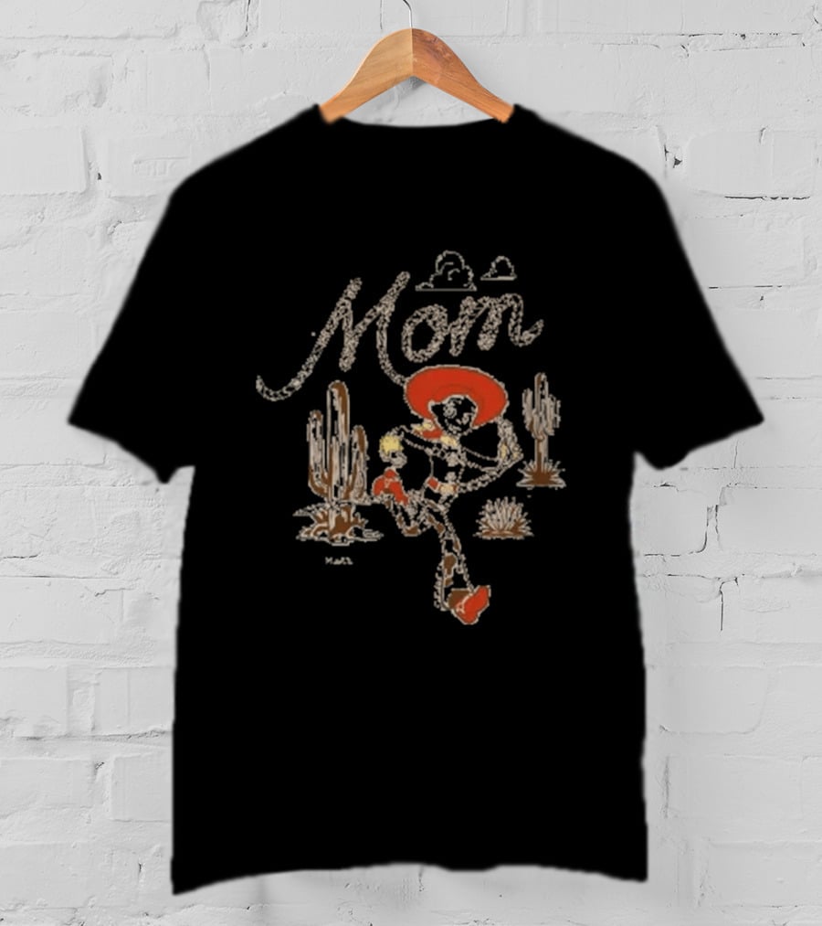 Mom Toy Story Jessie Western Cropped Cactus T-Shirt