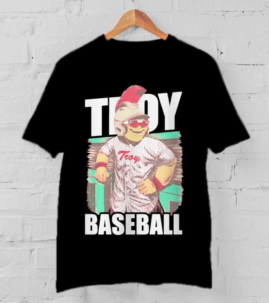 Troy University Trojans Baseball Team Collegiate Athletic Spirit T-Shirt