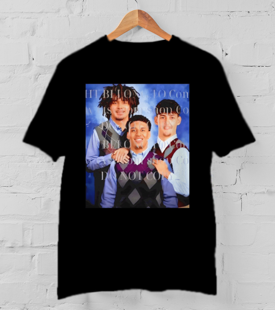 Yaxel Lendeborg Elliot Cadeau Aday Mara Step Brothers Basketball Photo T-Shirt