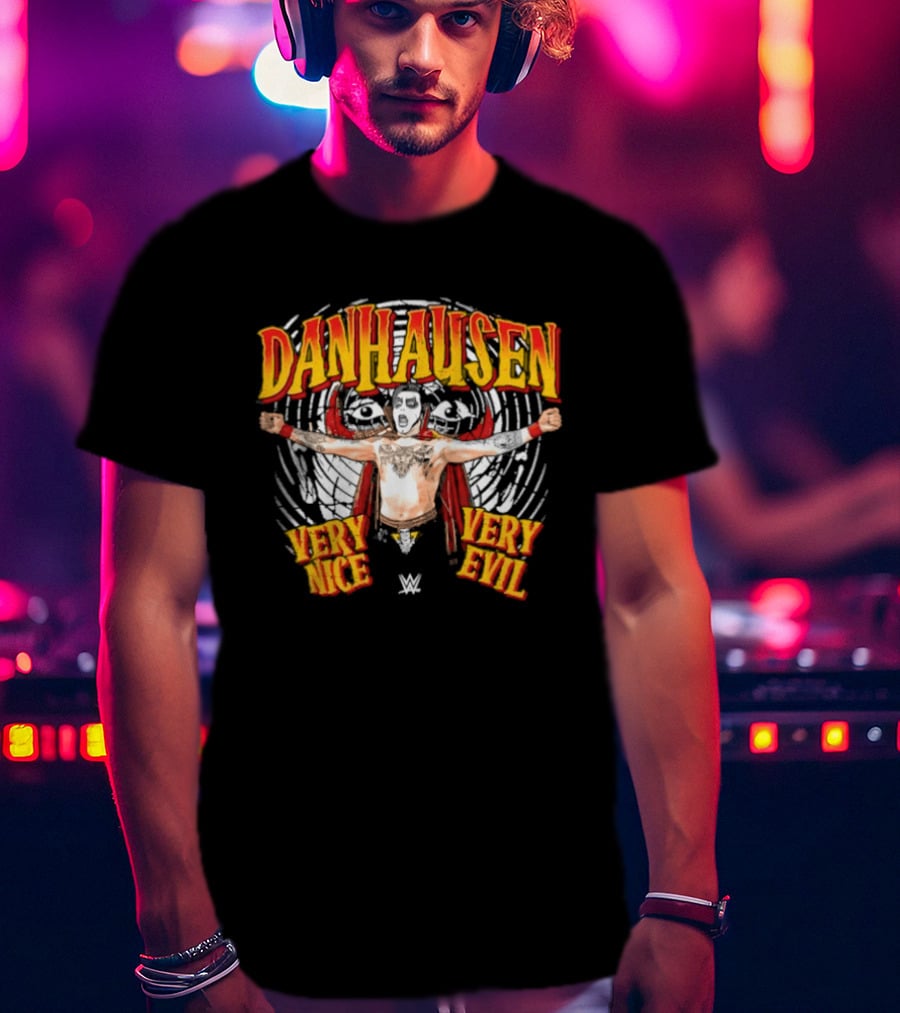 Danhausen Very Nice Very Evil WWE Wrestler T-Shirt