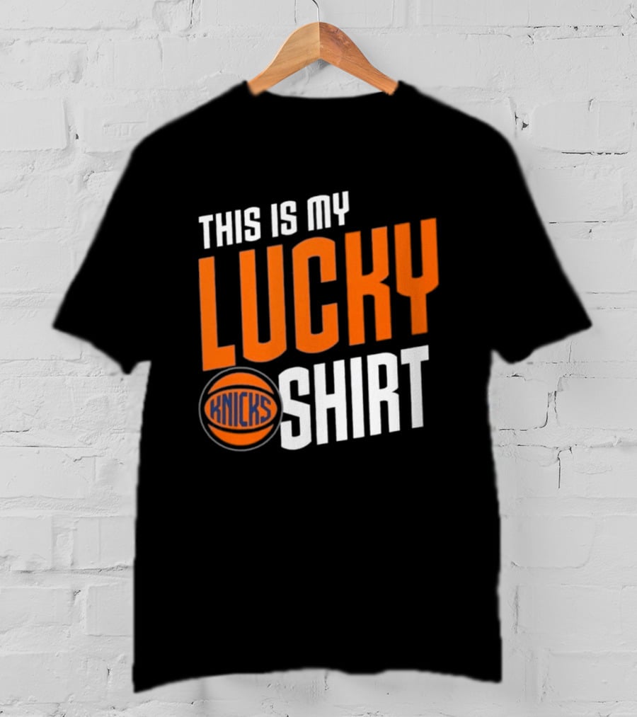 New York Knicks This Is My Lucky Knicks T-Shirt