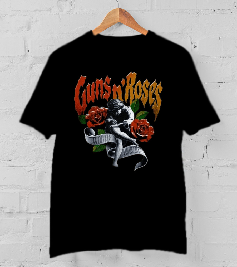 Guns N Roses World Tour 2026 Exclusive Dates T-Shirt