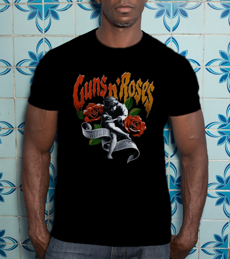 Guns N Roses World Tour 2026 Exclusive Dates T-Shirt