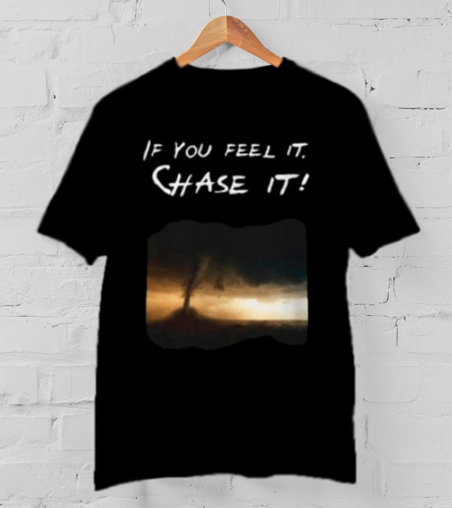 If You Feel It Chase It Beryl Hurricane Anime 2024 T-Shirt