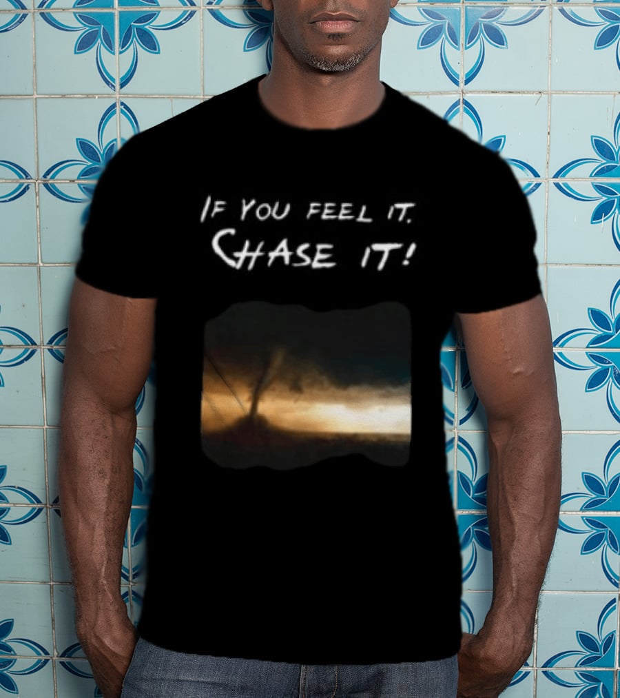 If You Feel It Chase It Beryl Hurricane Anime 2024 T-Shirt