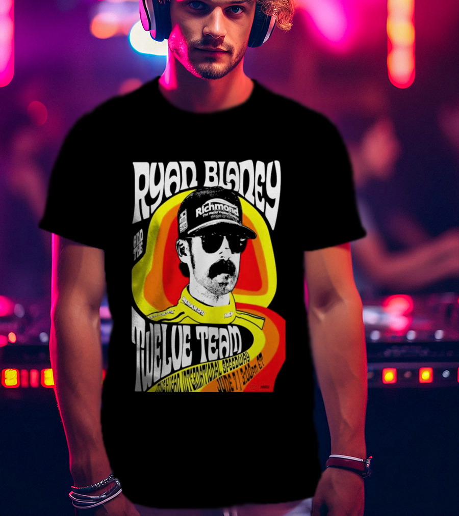 Ryan Blaney 12 Tribute Team Michigan International Speedway June 7 2026 T-Shirt