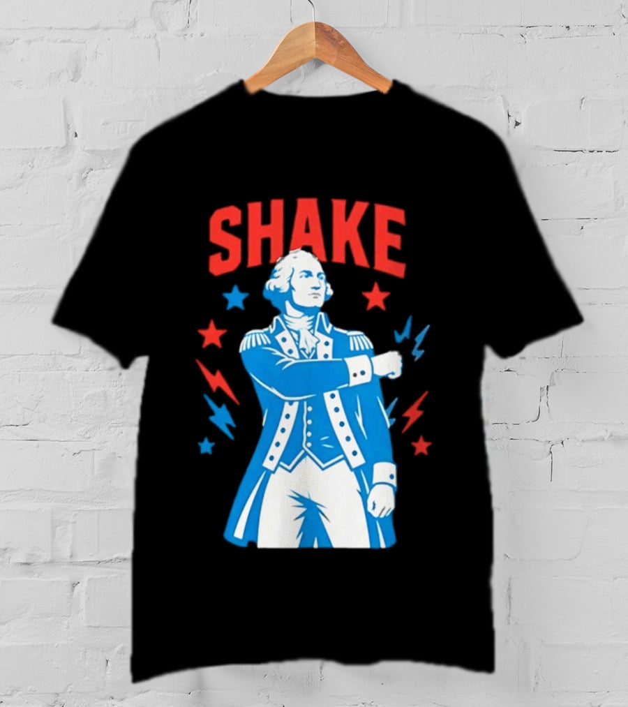 Shake And Bake George Washington America Drinking T-Shirt